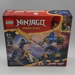 Lego Ninjago Dragons Rising 71805 Jay's Mech Battle Pack Building Toy 78 Pieces